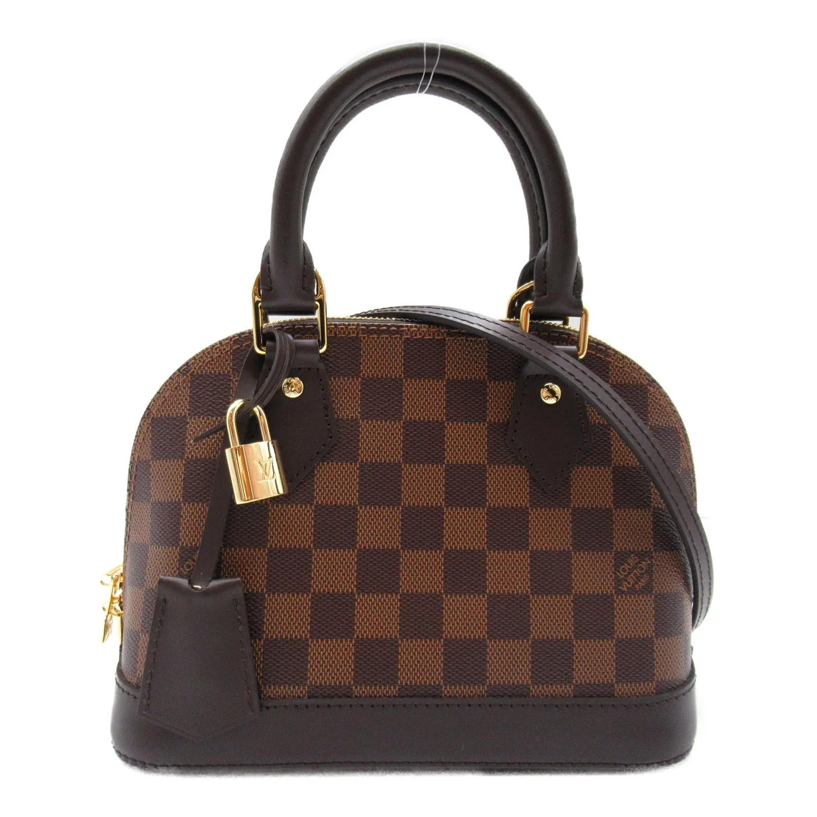 ルイ・ヴィトン LOUIS VUITTON アルマBB 2wショルダーバッグ バッグ PVCコーティングキャンバス ダミエ レディース ブラウン系 N41221 【中古】｜