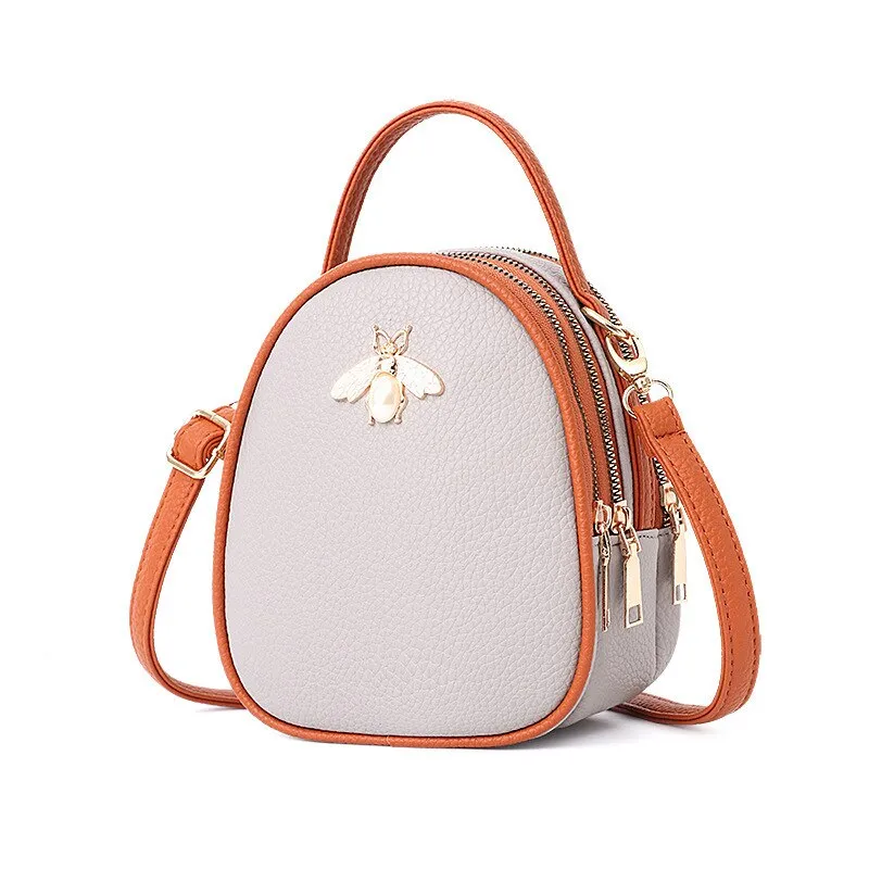 2018 Shoulder Crossbody Bags For Women Leather Luxury Handbags Women Bags Designer Bee Summer Small Ladies Hand Bags Sac A Main