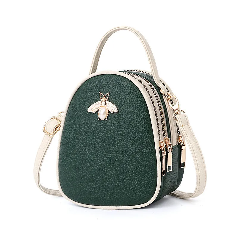 2018 Shoulder Crossbody Bags For Women Leather Luxury Handbags Women Bags Designer Bee Summer Small Ladies Hand Bags Sac A Main