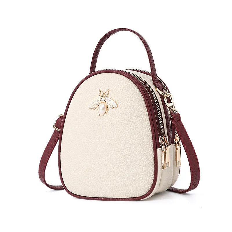 2018 Shoulder Crossbody Bags For Women Leather Luxury Handbags Women Bags Designer Bee Summer Small Ladies Hand Bags Sac A Main
