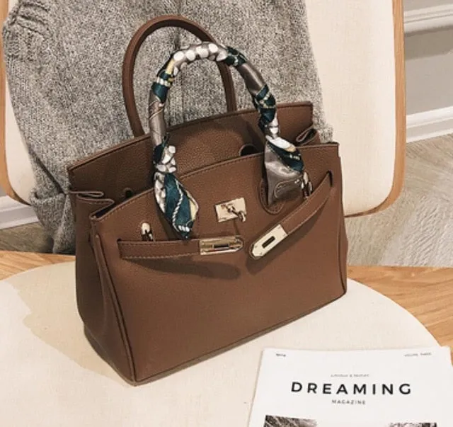 2019 Secure shipping Bag Vintage Portable Tote For Women High-end