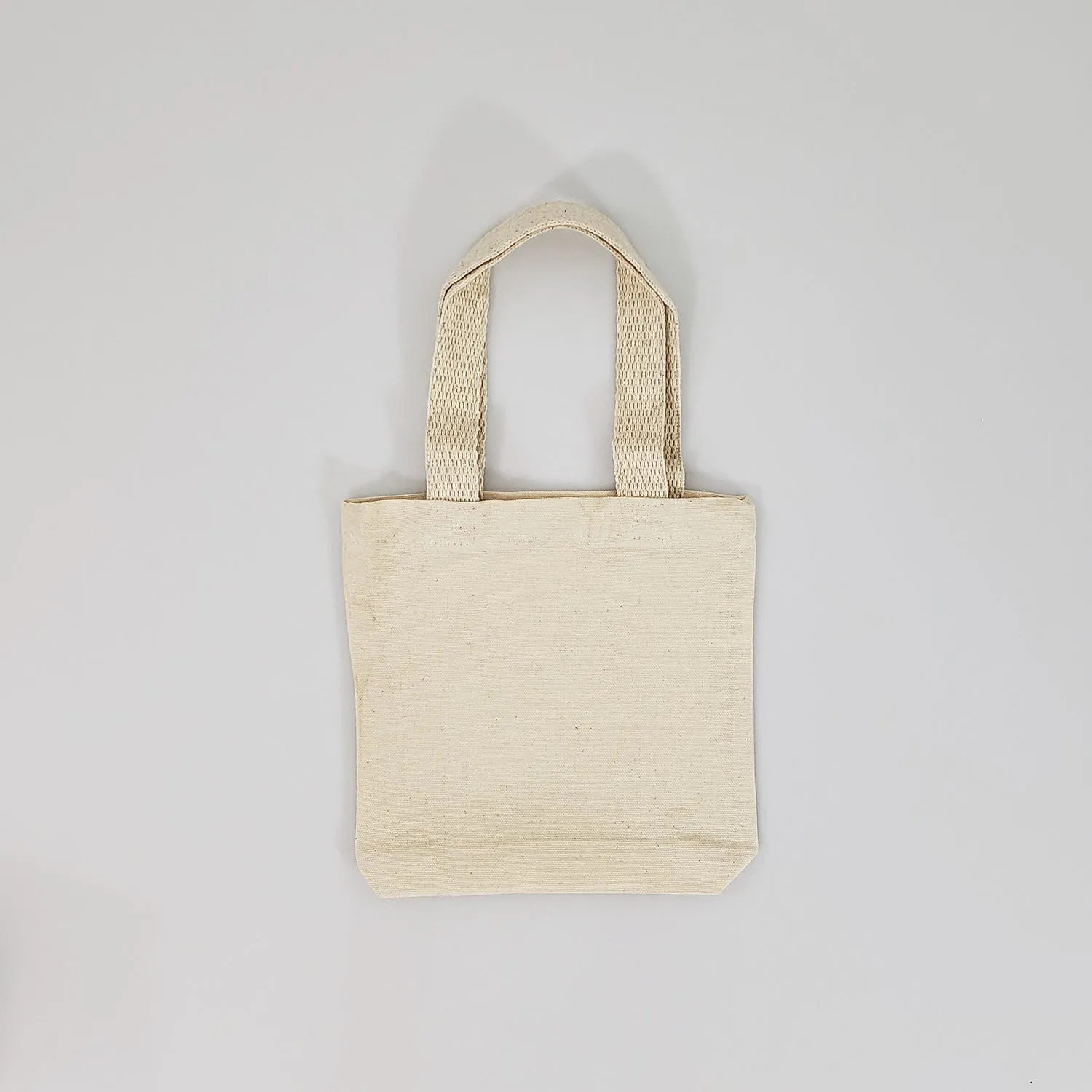 300 ct 8 in Mini Cotton Canvas Gift Tote Bags - By Case