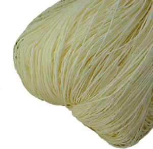 500g Hand Crocheted Cream Raffia Straw Beach Bag & Summer Sun Hat Yarn