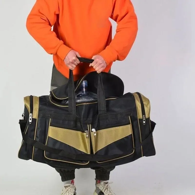 60L 90L Travel Duffle Handbags Large Traveling Tas For Women Men Gym Fitness Luggage Outdoor Bag Sack Trip Shoulder Pack XA15WD