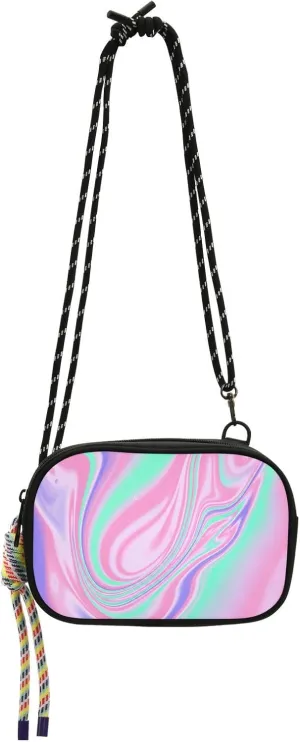 Abstract Background Small Crossbody Bags for Women Lightweight Crossbody Phone Purse Women's Crossbody Handbags with Adjustable Strap
