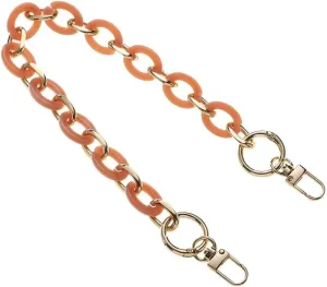 Acrylic Bag Chain Replaceable Removable Tote Bag Strap Resin Crossbody DIY Shoulder Bag Accessories (Color : 01, Size : 40cm)