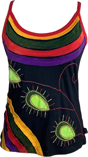 Agan Traders Women's 2025 Spring Summer Bohemian Tank Light Top Blouse