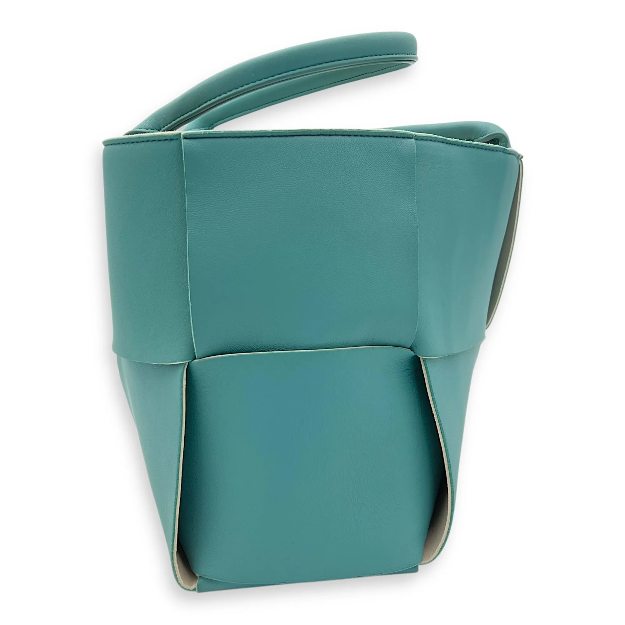 Arco Tote Bag Blue in Lambskin