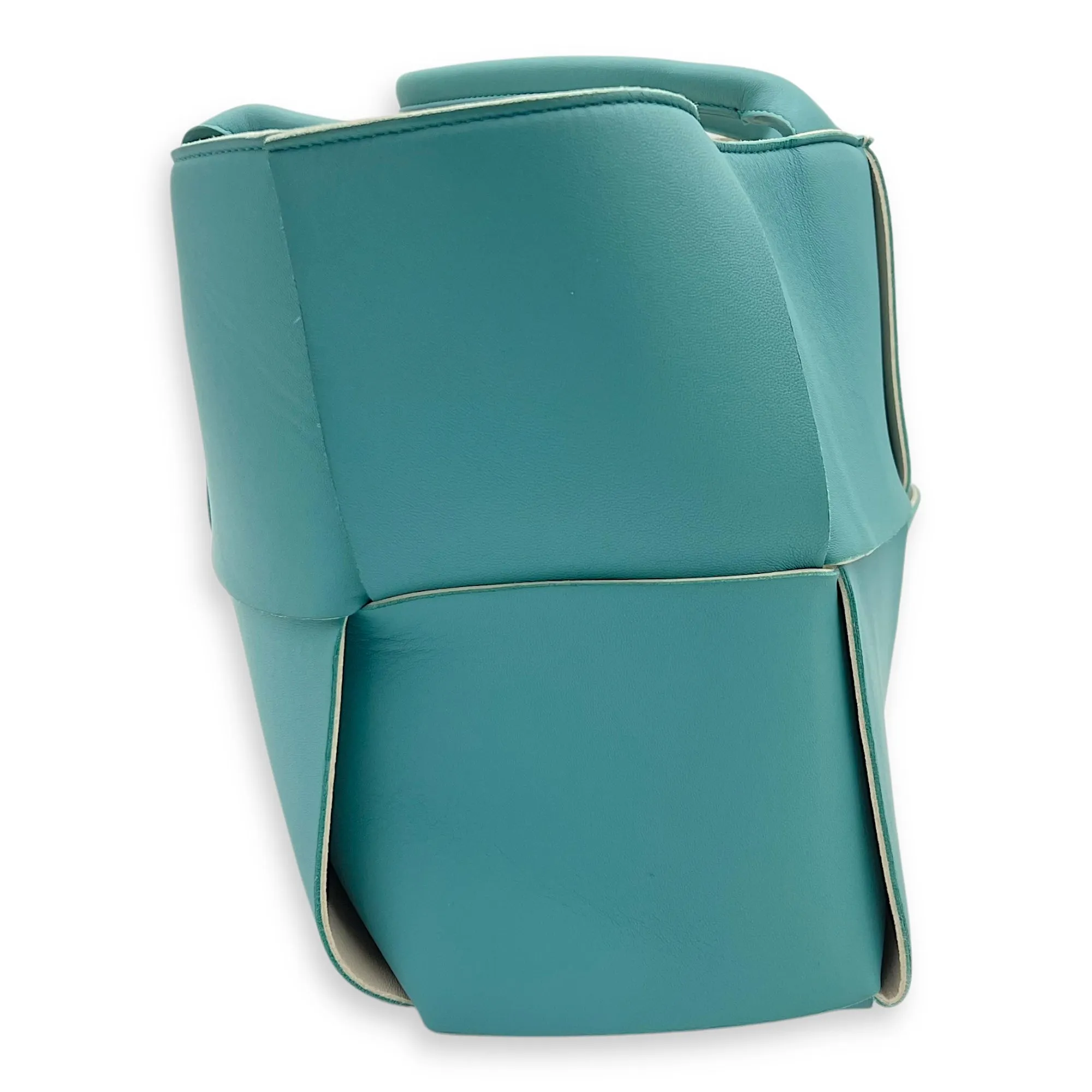Arco Tote Bag Blue in Lambskin