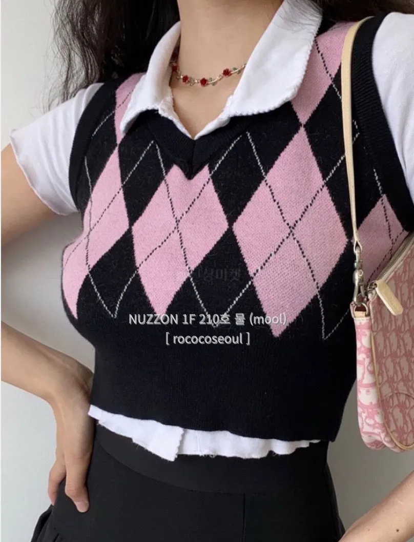 Argyle Vest