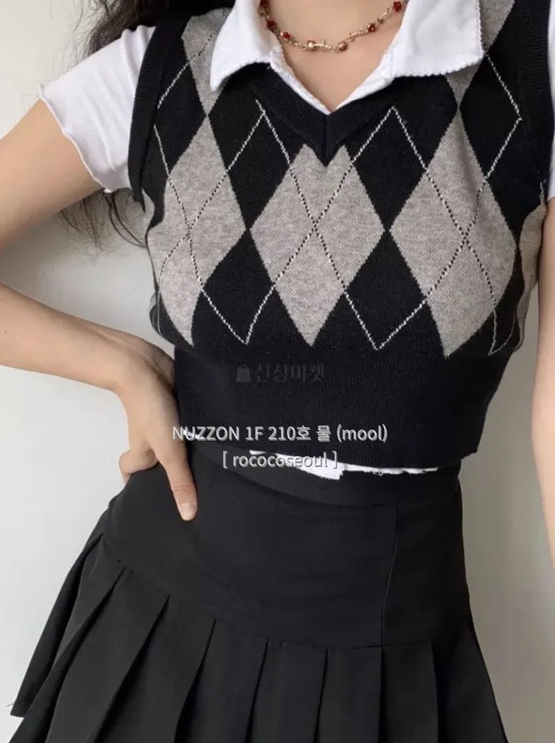Argyle Vest