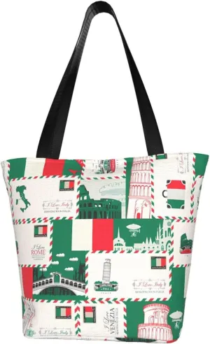 Army Camo Tote Bag For Women Lightweight Shoulder Bags Shopping Handbags With Zipper