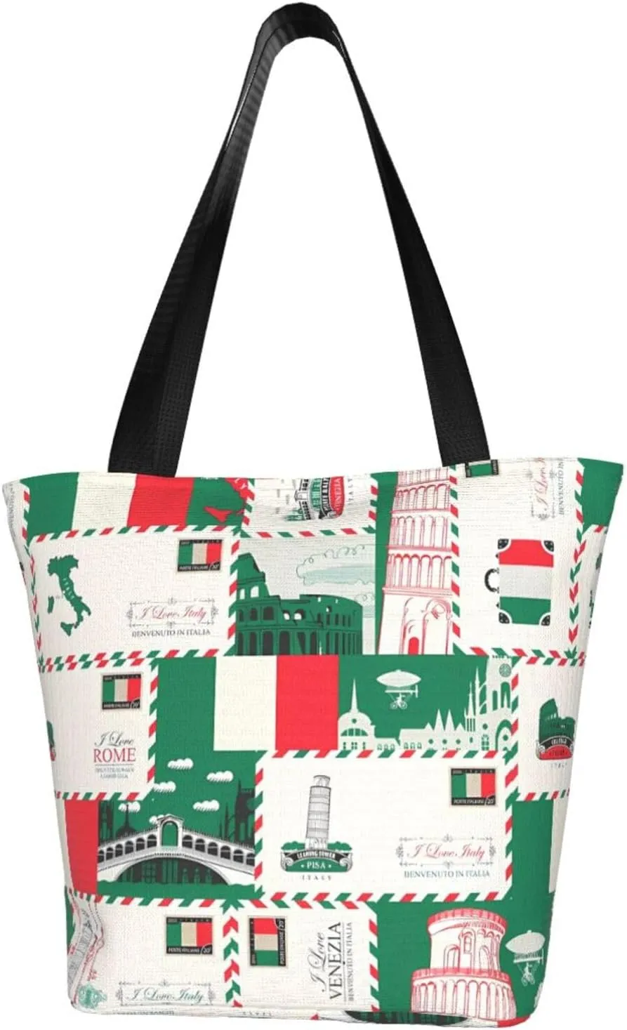 Army Camo Tote Bag For Women Lightweight Shoulder Bags Shopping Handbags With Zipper