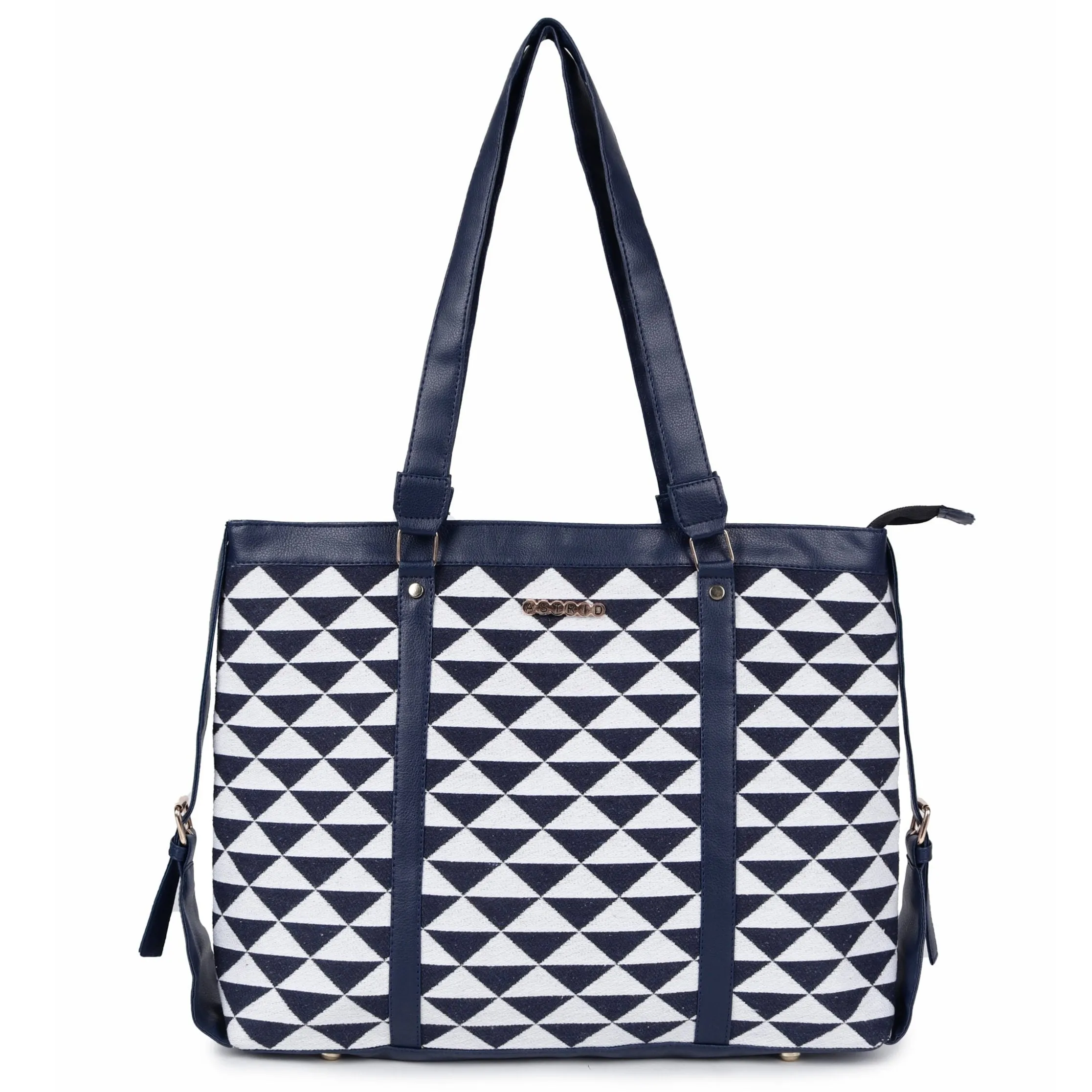 ASTRID Multi Color Tote Bags With PVC  Handle