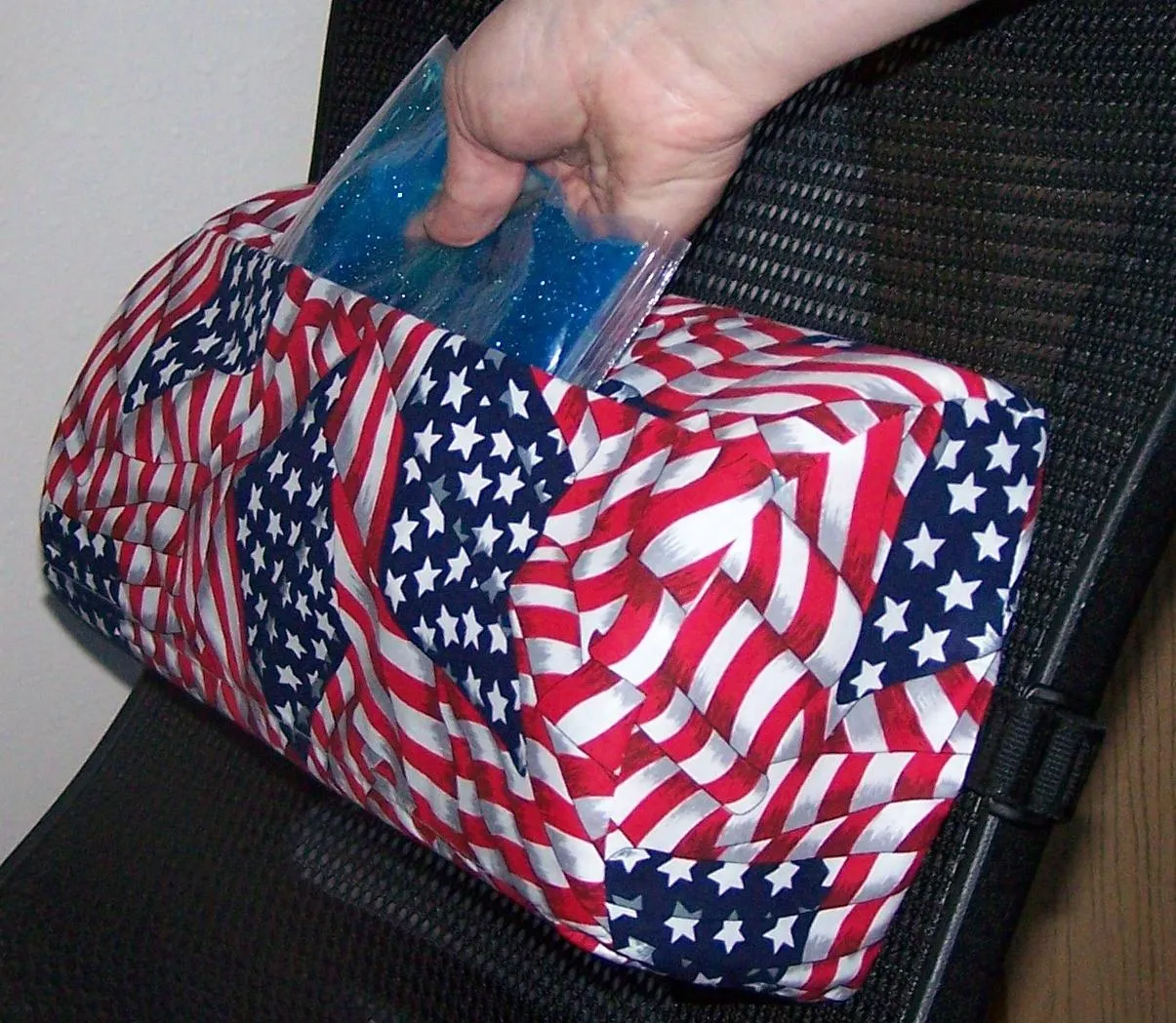 Back Support With Gel Hot and Cold Pack