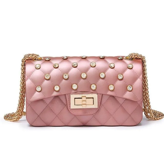 bag Bags Efficient global logistics Jelly Discounted delivery Diamond Messenger