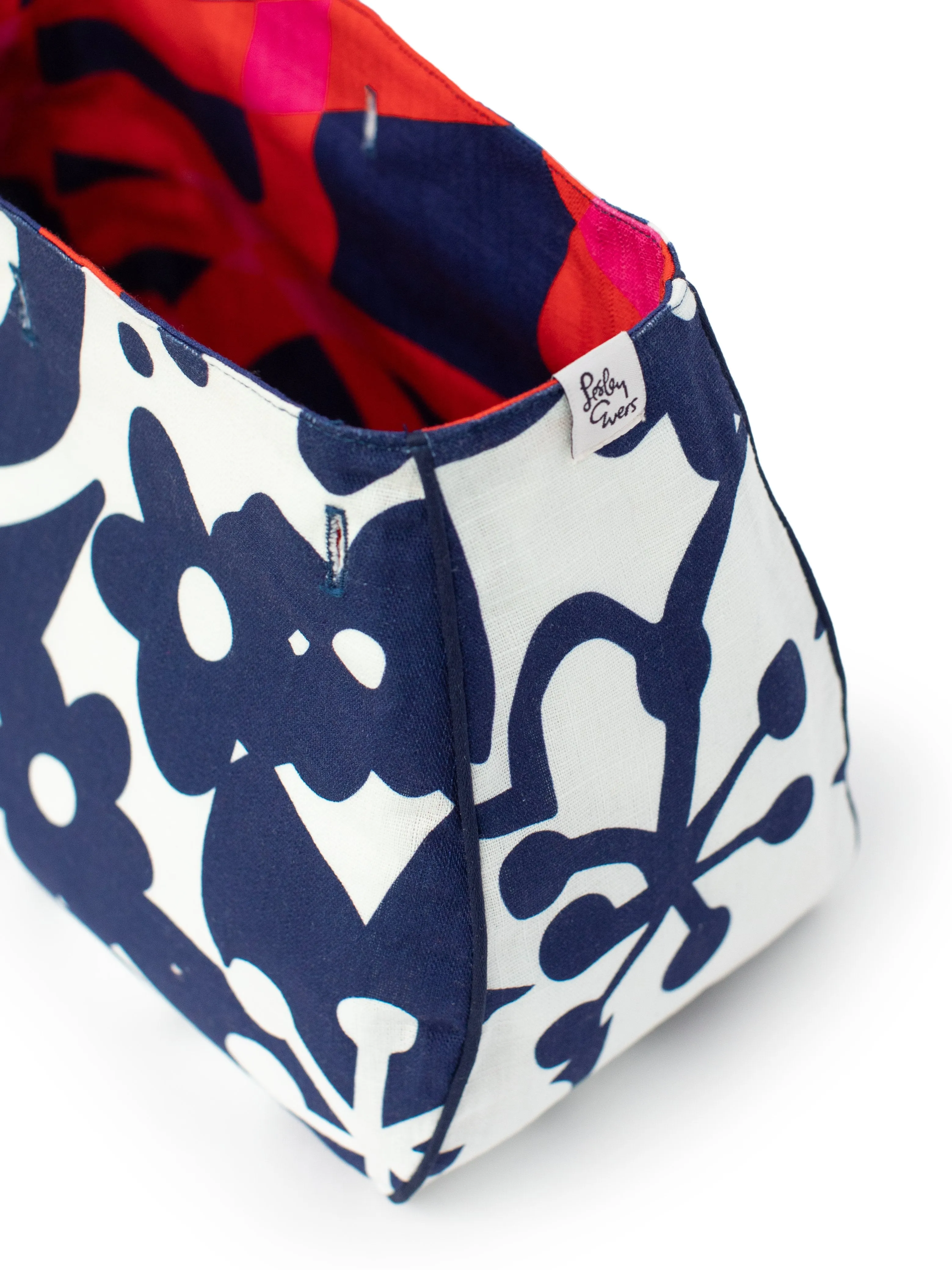 BAG COVER Flower Buds & Ribbon