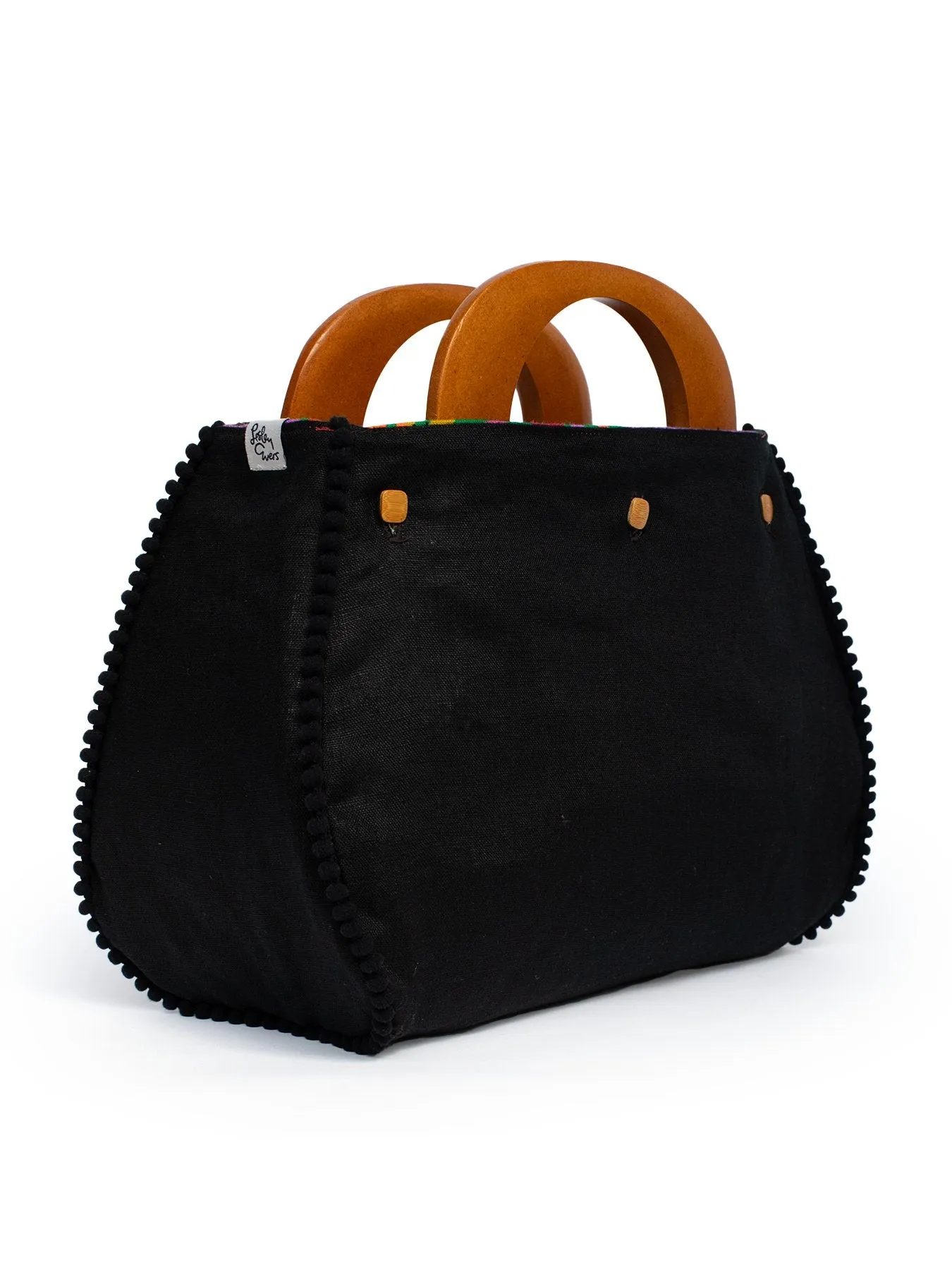 BAG COVER Pears Pink & Black