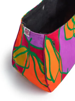 BAG COVER Pears Pink & Black