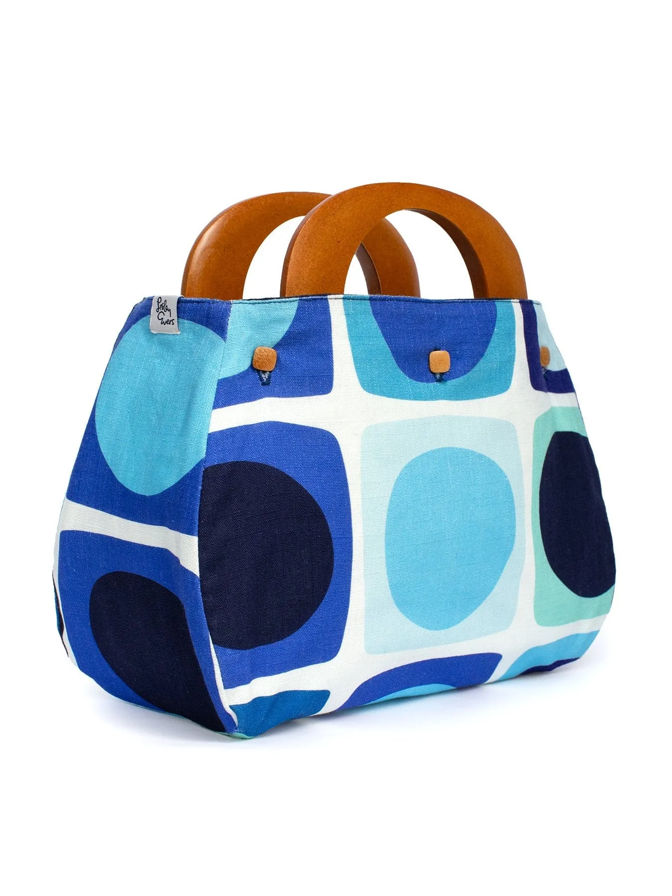 BAG COVER Sea Glass Blue & Navy