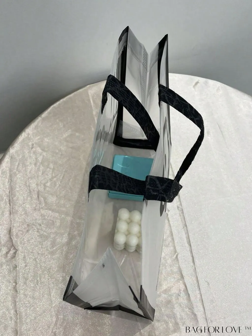 BagForLove - Summer PVC Shoulder Bag: Waterproof with Elegant Floral Pattern