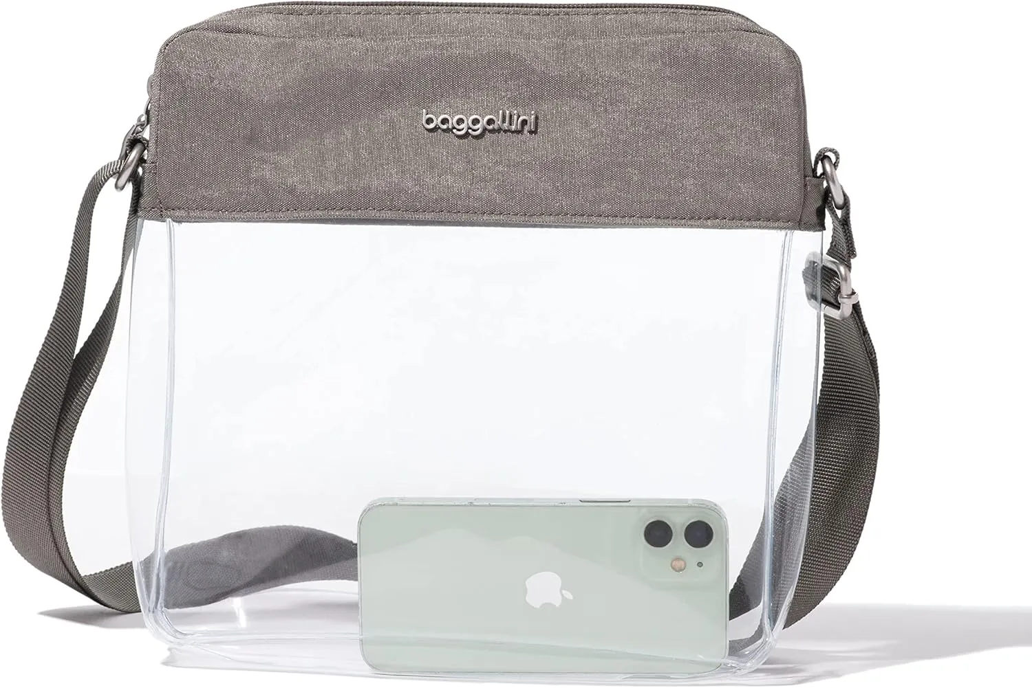 Baggallini Clear Stadium Crossbody
