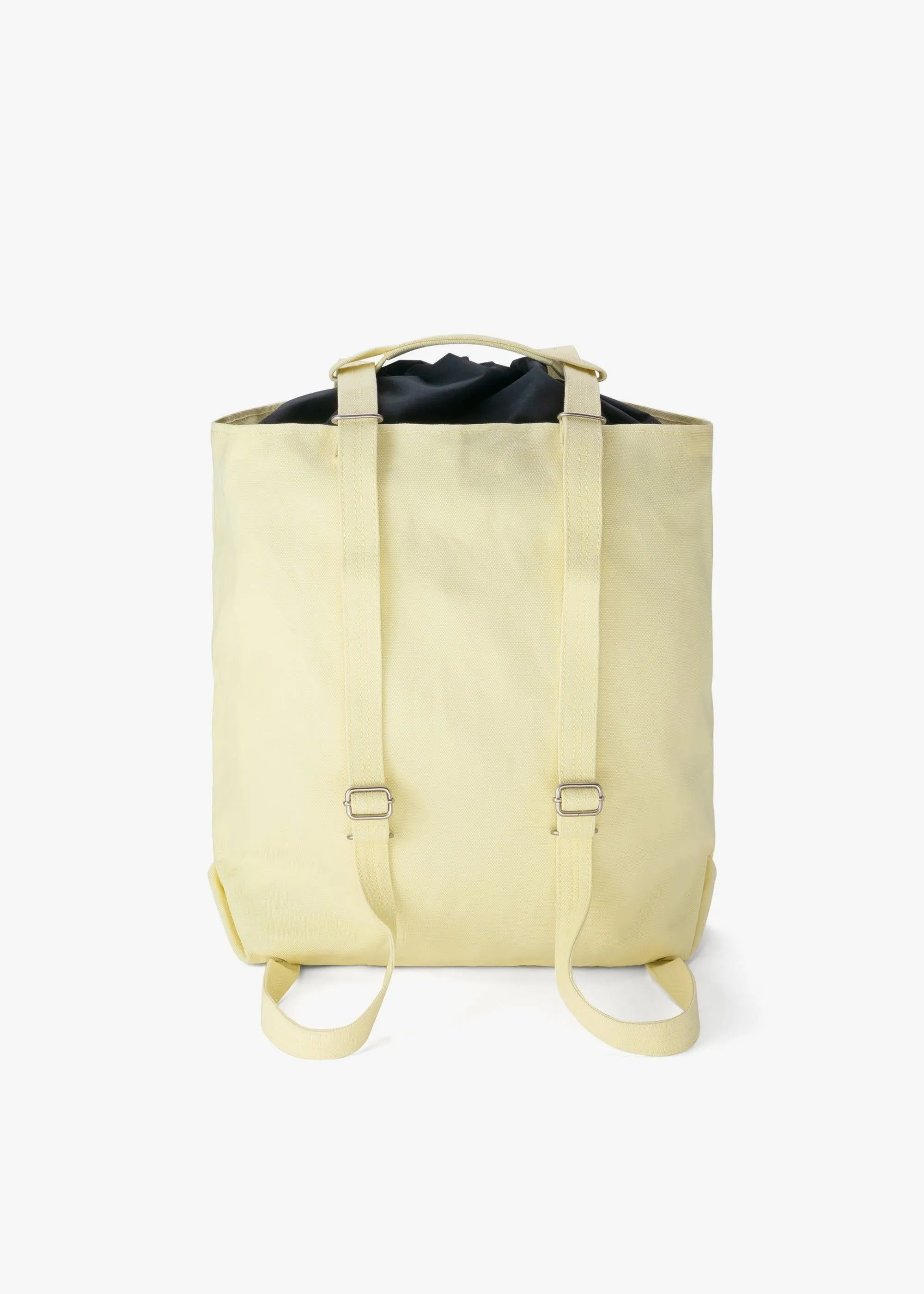 Bananatex Tote Bag Large – Pale Yellow / Raven
