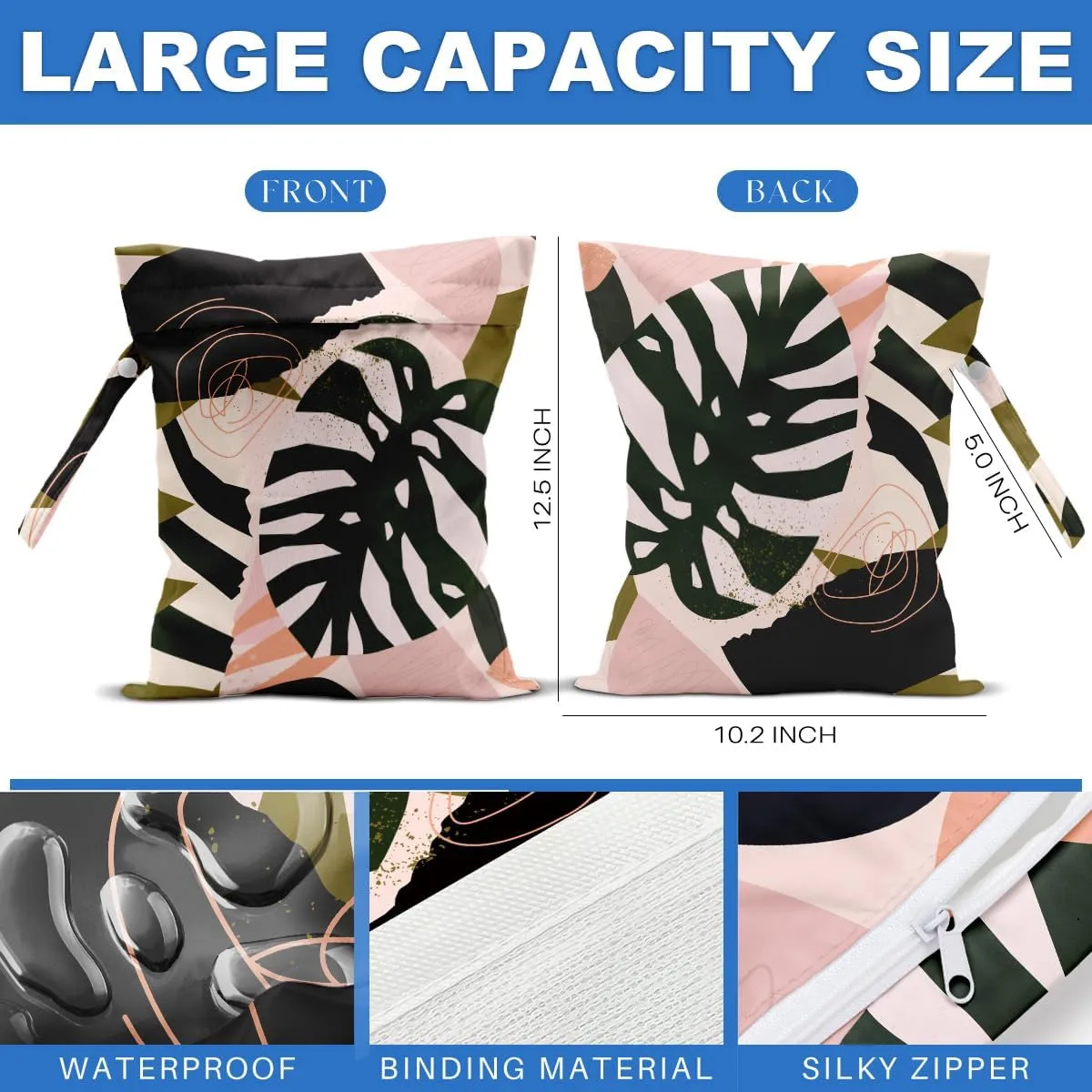 Beach Bags Wet Bag for Swimsuit Tote Bag for Friends Travel Gifts, Aloha Bags Waterproof Vacation Essential