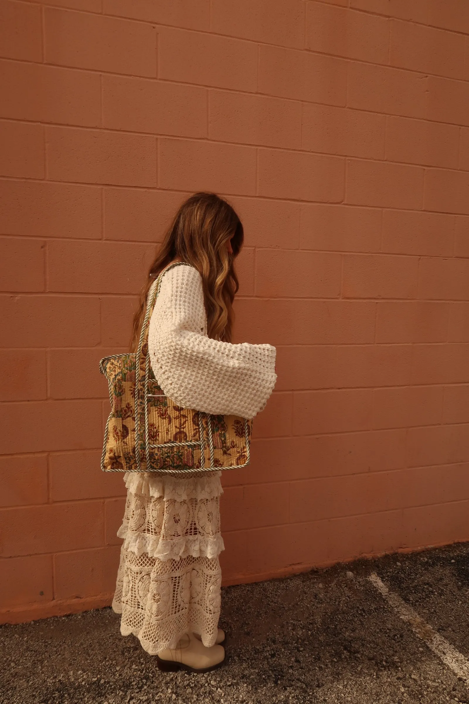 Beatrice Quilted Dote Bag