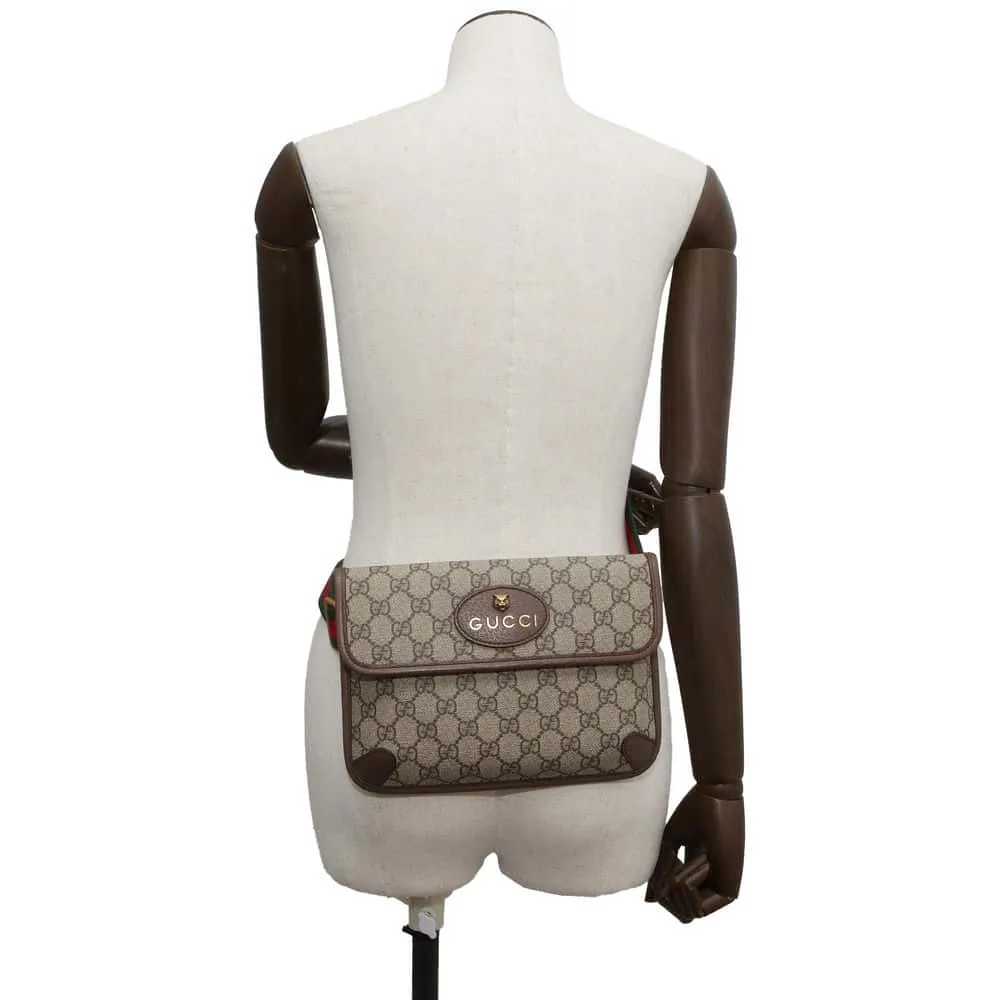 Beige 493930 PVC GUCCI Neo Giant discount Leather Vintage Supreme Bag GG Belt Problem-solving