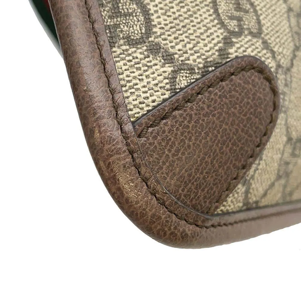 Beige 493930 PVC GUCCI Neo Giant discount Leather Vintage Supreme Bag GG Belt Problem-solving