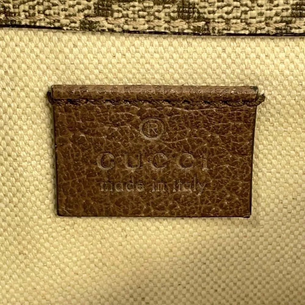 Beige 493930 PVC GUCCI Neo Giant discount Leather Vintage Supreme Bag GG Belt Problem-solving