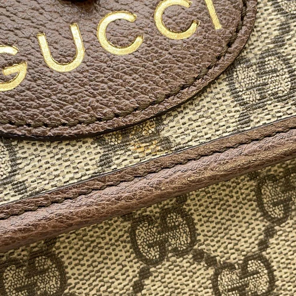 Beige 493930 PVC GUCCI Neo Giant discount Leather Vintage Supreme Bag GG Belt Problem-solving