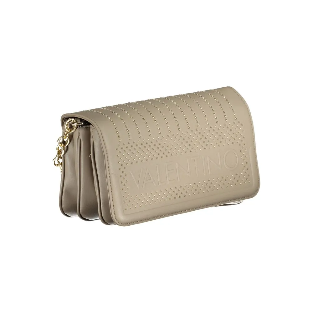 Beige Polyethylene Handbag