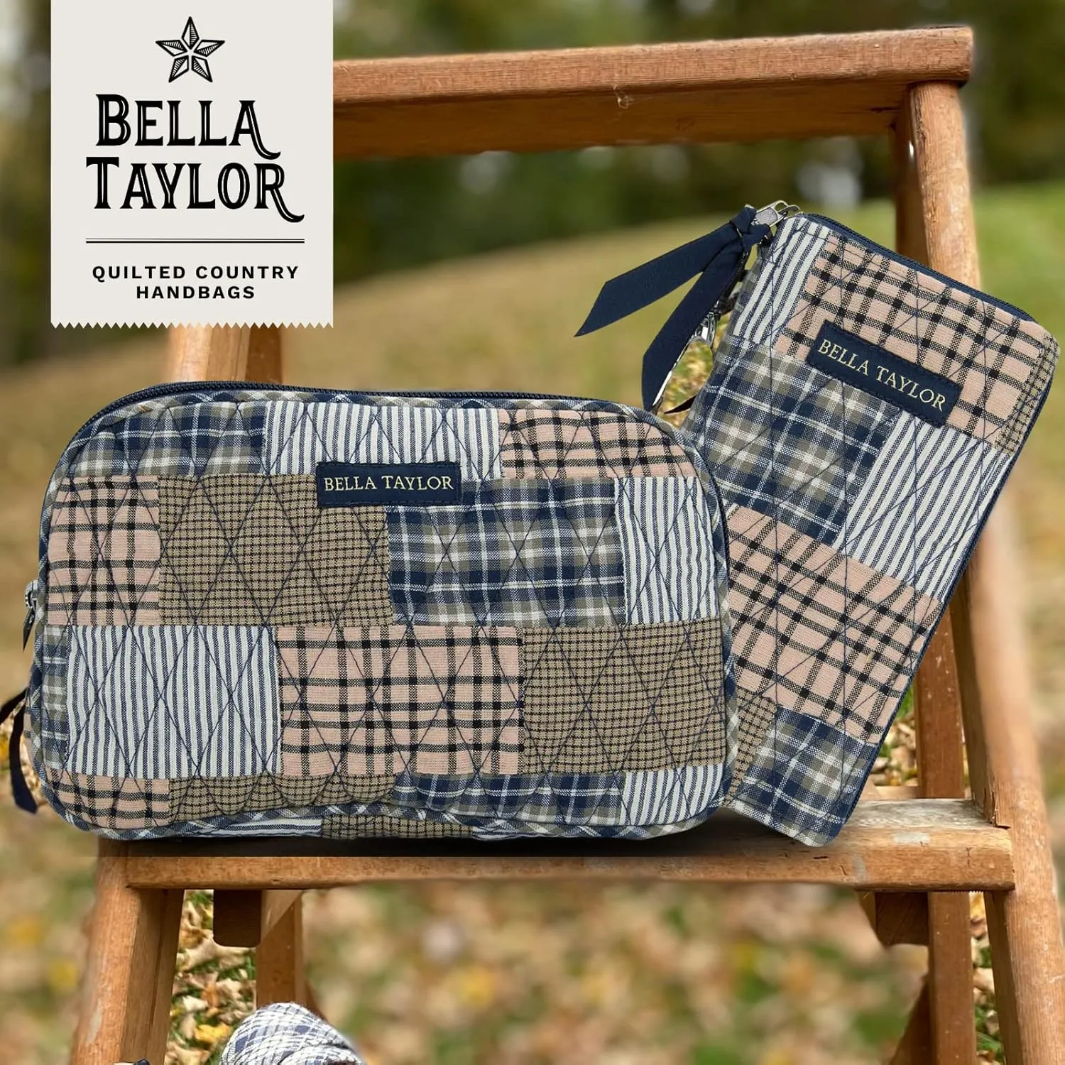 Bella Taylor Hipster Crossbody Purse for Women | Medium Size Shoulder Bag with Adjustable Strap