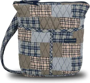 Bella Taylor Hipster Crossbody Purse for Women | Medium Size Shoulder Bag with Adjustable Strap