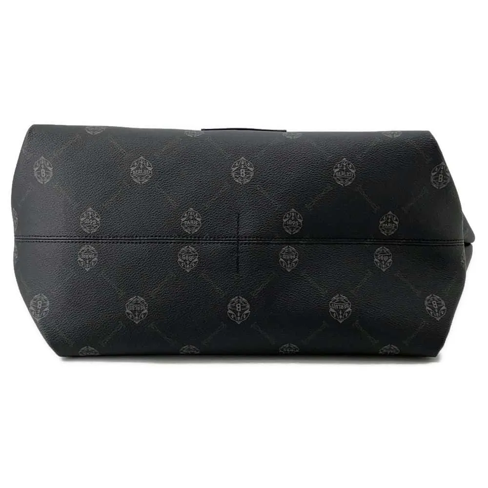 Berluti Pure Signature Tote Bag Black224634 PVC Leather
