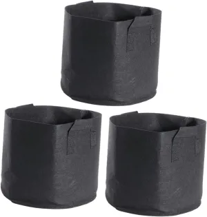 BESPORTBLE 3pcs 5 Air Pruning Pots 5 Gallon Succulent Planters with Aeration Fabric Nursery Bags