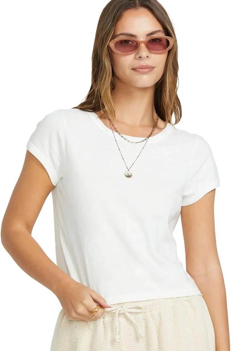 Billabong - Womens Daily Tee Short Sleeve Knit Top
