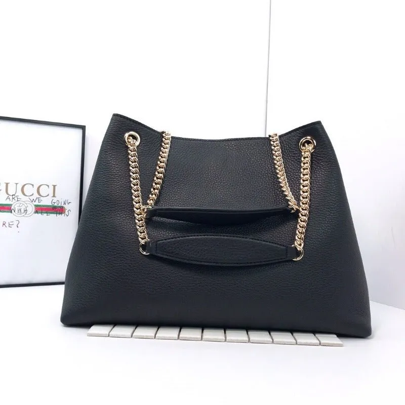 Black Soho - Most-ordered Tote Smart-enabled Chain Bag ESMEE