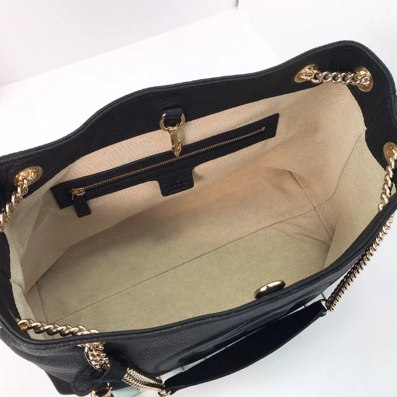 Black Soho - Most-ordered Tote Smart-enabled Chain Bag ESMEE