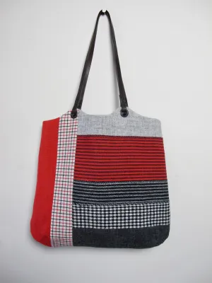 Blockwork Tote Bag - Myfanwy