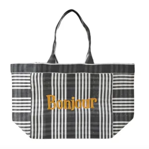 Bonjour Recycled Shopper Tote