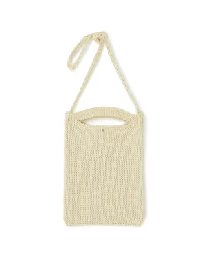 BRAIDED TOTE BAG [CREAM]