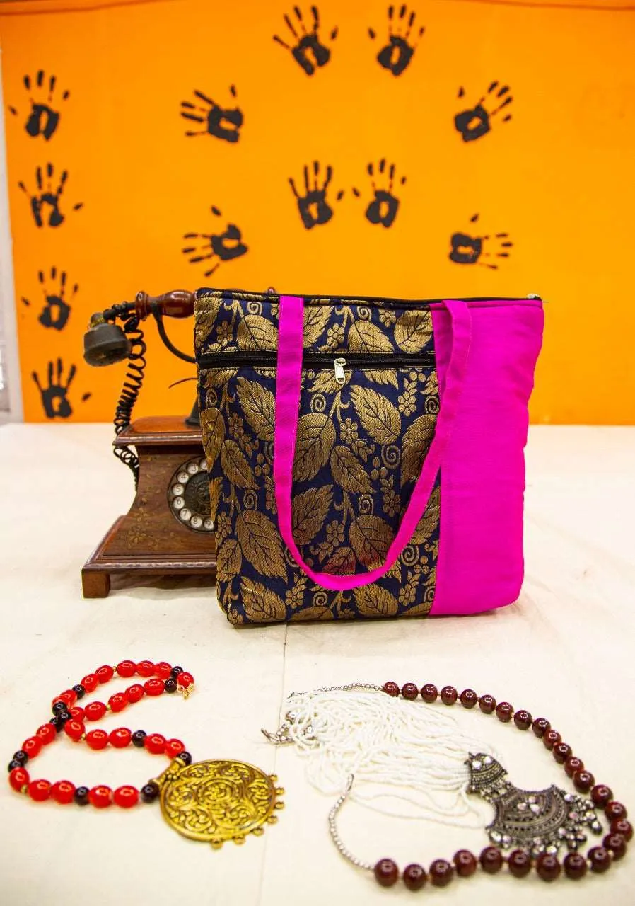 Brocade Handbags-SHB1011