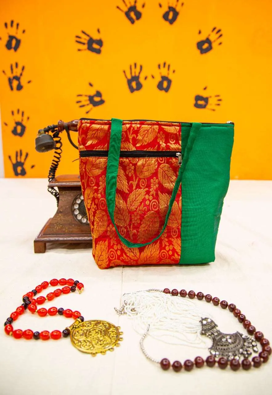 Brocade Handbags-SHB1011