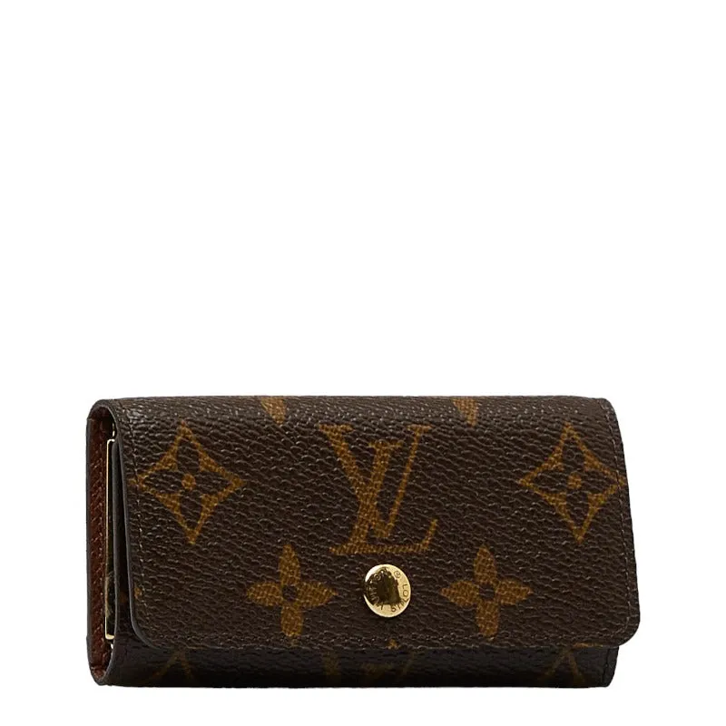 Brown M69517 Louis Holder in Monogram Case Key Vuitton Affordable Fully automated