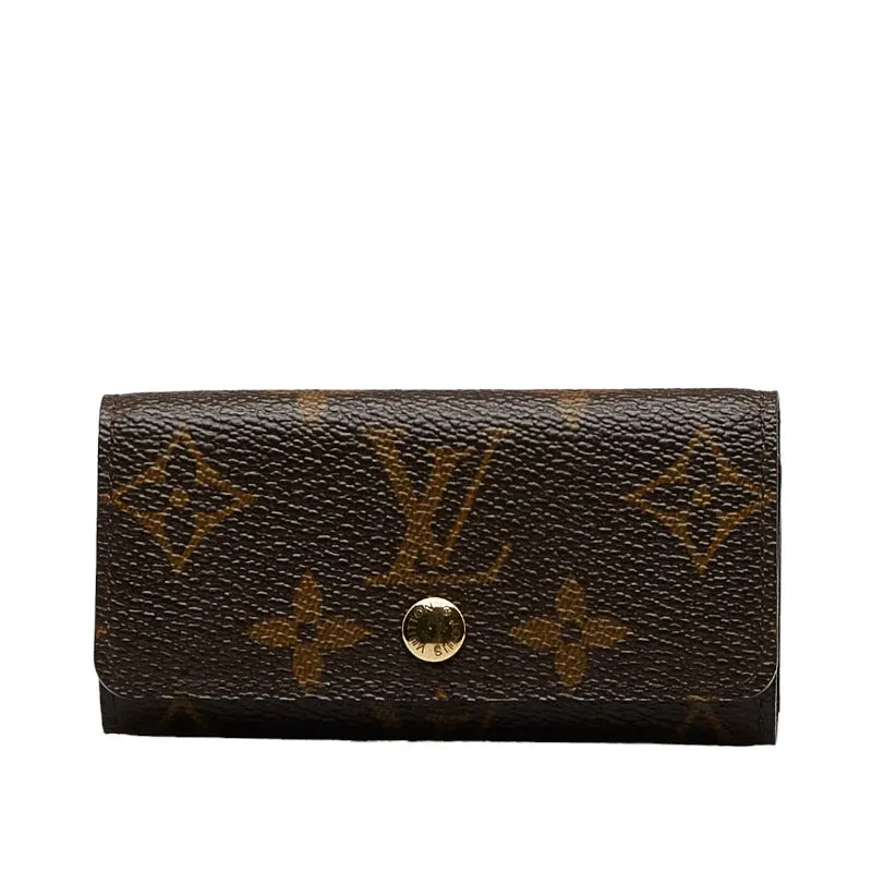 Brown M69517 Louis Holder in Monogram Case Key Vuitton Affordable Fully automated