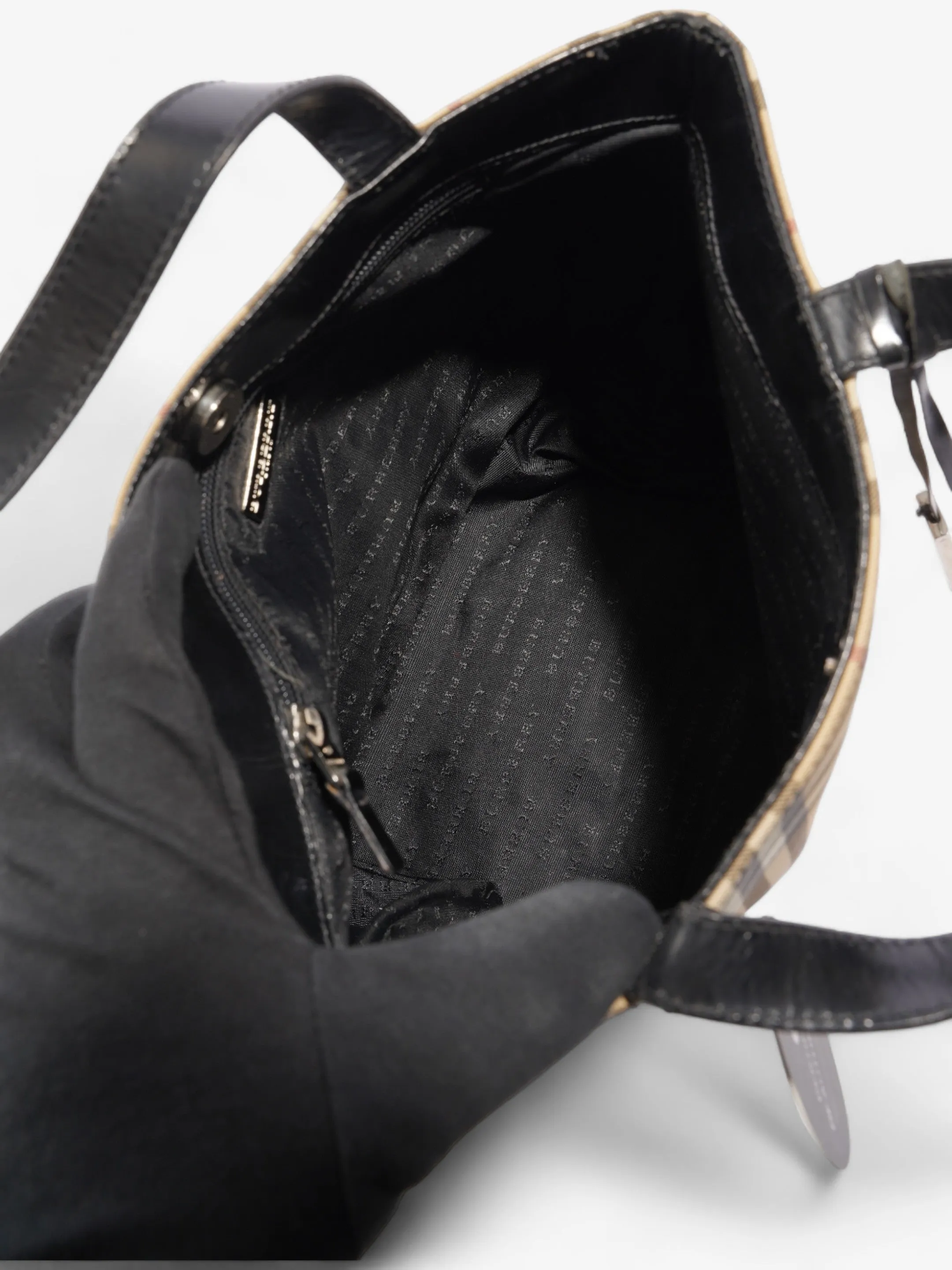 Burberry Nova Tote Burberry Check PVC