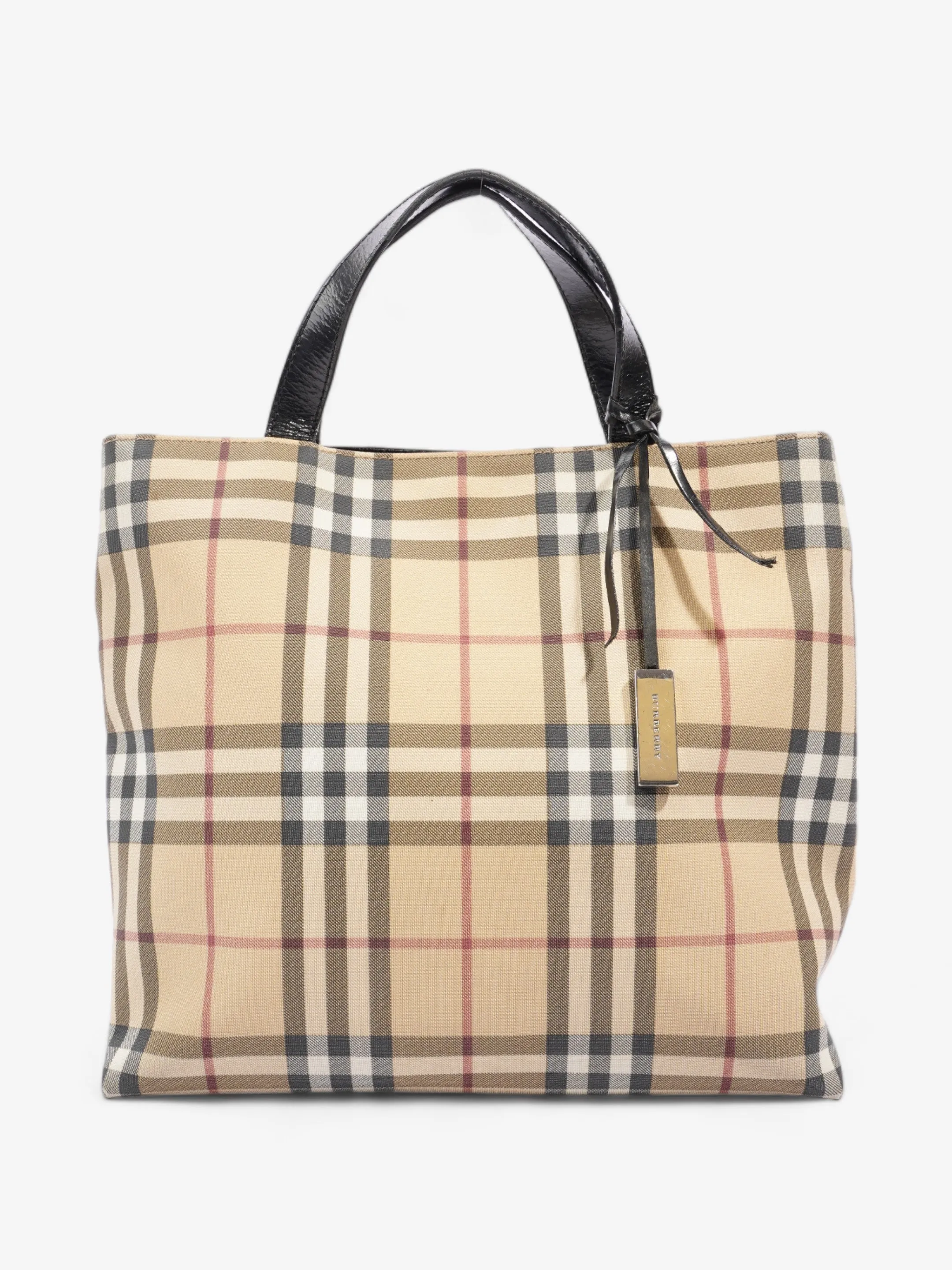 Burberry Nova Tote Burberry Check PVC